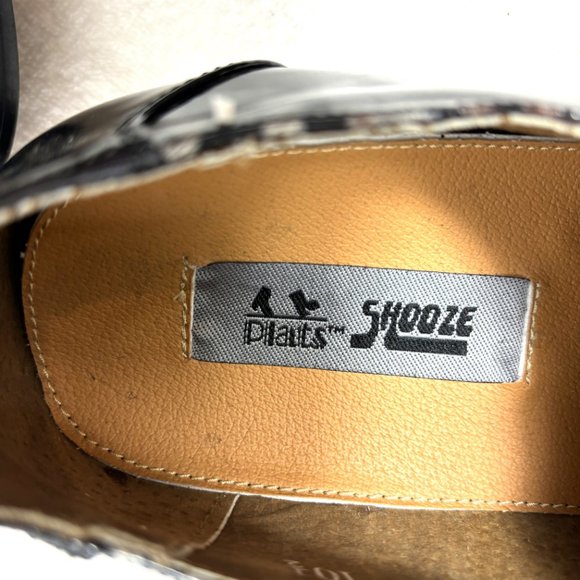 Vintage Zebra Zoot  Silver Brwn/Blk   Oxford Formal Dress Shoe Rare OOAK NWOT - Picture 11 of 12